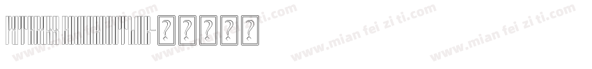 Fatbrass RoundedOutline字体转换